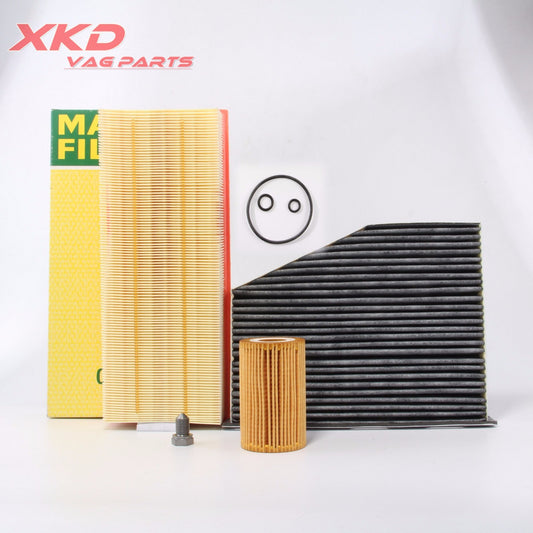 Oil Filter & Air Filter &Air Conditioner Filter Kit for VW for Passat for Golf for Jetta Q