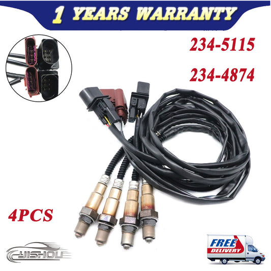 Set of 2 For 2011-2018 for Kia Sportage 2.0L Turbo Oxygen Sensor Up+Downstream