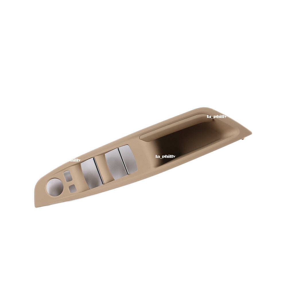 Left Door Handle Window Switch Panel Beige Fits for BMW 5 Series 520 F10 F11 F18 Q