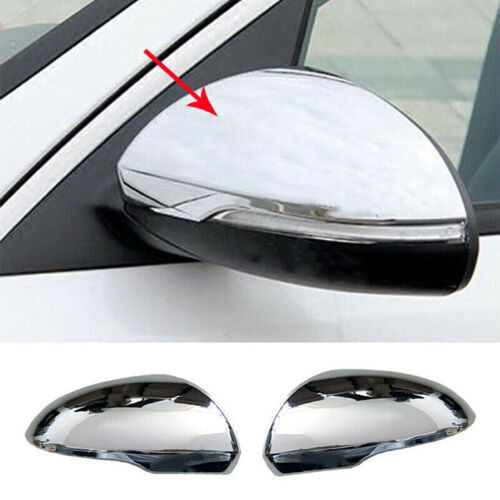 for Kia Optima 2016-2020 Chrome Exterior Side Door Mirror Covers Decor Garnish