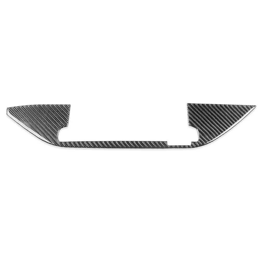 1pc Carbon Fiber Console Navigation Base Panel Cover Trim for Kia Stinger 18-23 n