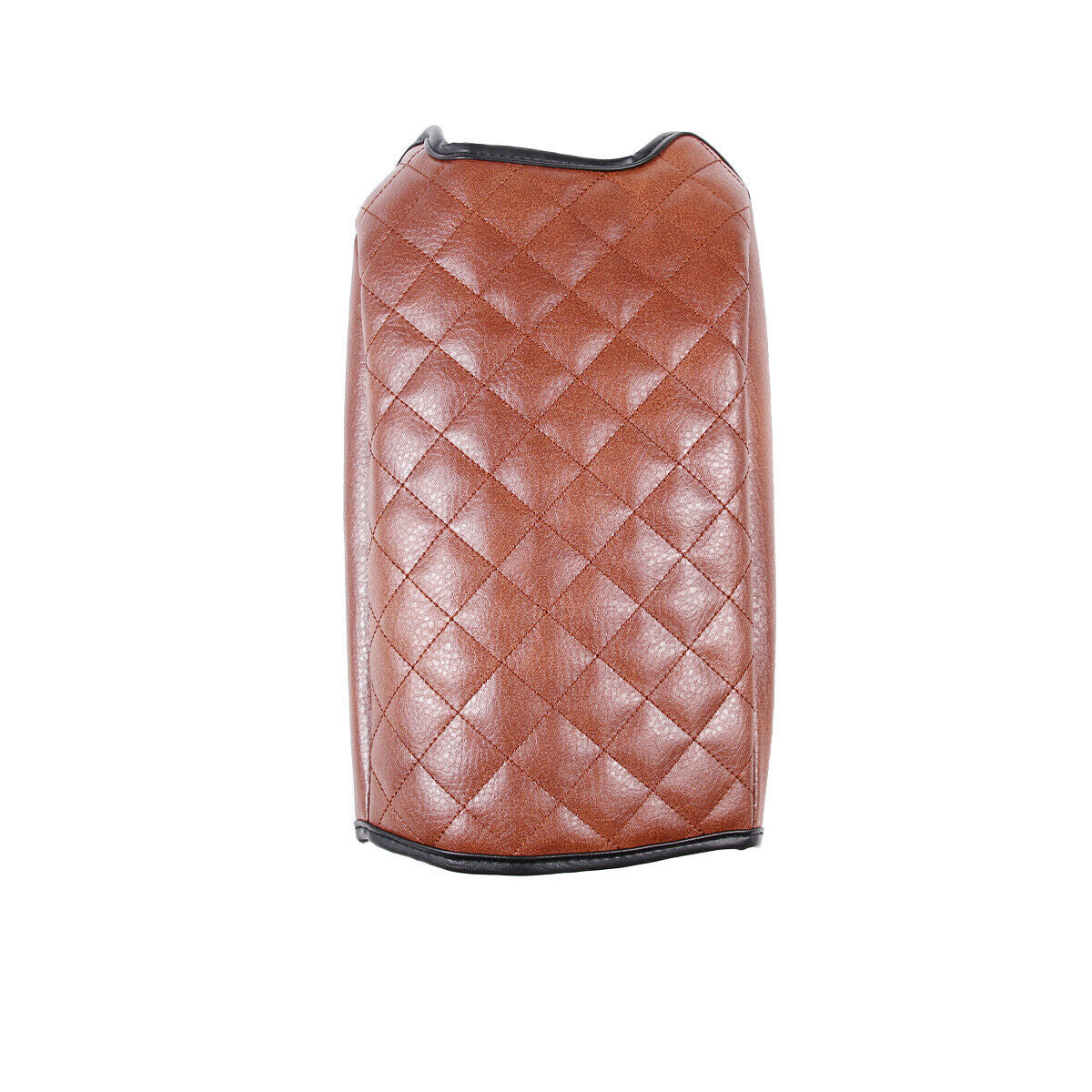 for Land Rover Discovery 4 2010-16Brown Center Armrest Box Cushion Leather Cover