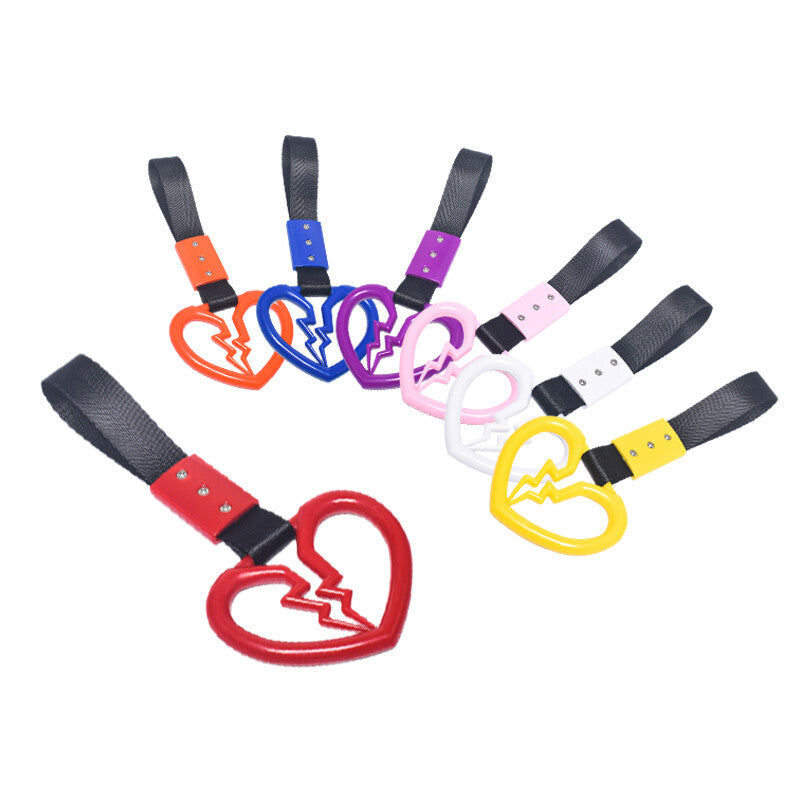 1 Devil's Broken Heart Ring Train Bus Handle Belt Ornament Tool Car Yingchuan