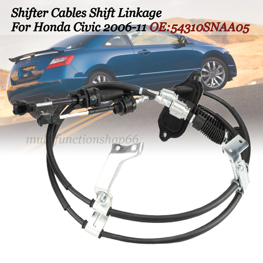 Shifter Cables Shift Linkage for Honda for Civic 2006-11 Manual Trans 54310-SNA-A05 Q
