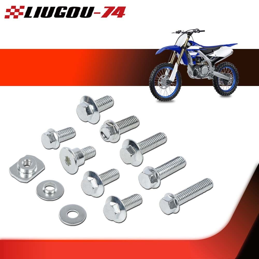 Body bolt kit suitable for for Yamaha Yzf 250 450 Yz250f 450f mudguard Yz250f Yz450f- v