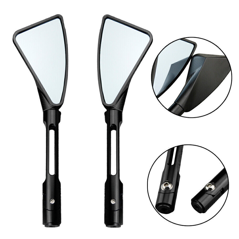 CNC L&R Rear Side Mirrors for Honda Street CB1000R CB600 CB1300 for Yamaha Q
