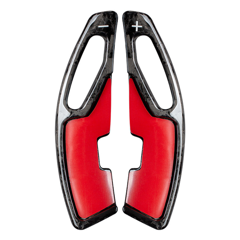 Car Steering Wheel Paddle Shifter Extension for Lexus IS NX RC Carbon Fiber 2PCS