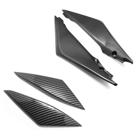 Four carbon fiber airbox side cover fairings for SUZUKI GSX-R 1000 K5 2005-2006