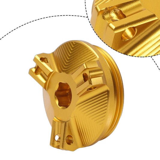 Engine Oil Filler Plug Cap Cover Gold for BMW R nineT Pure R1200 GS/RT Gold