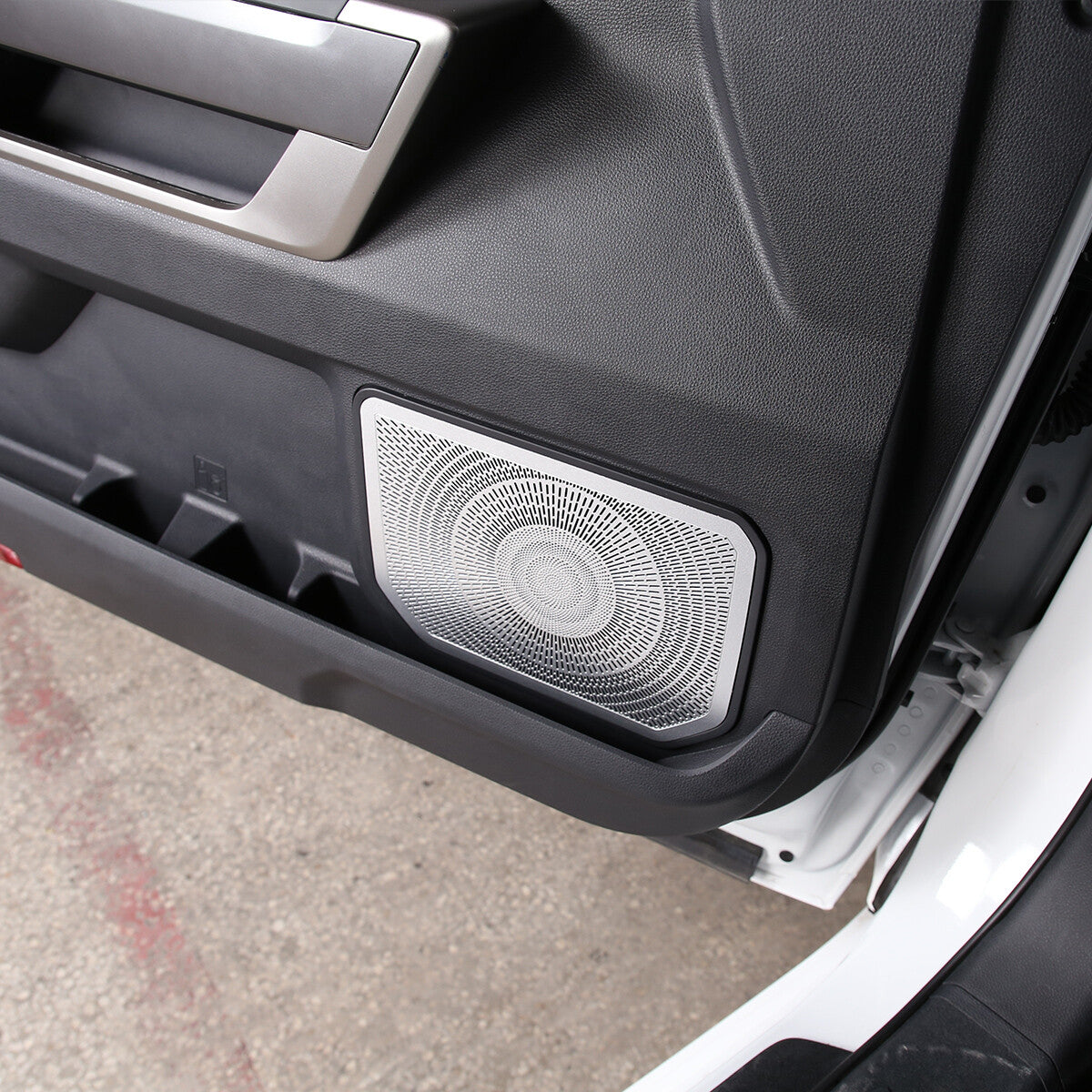 6-Piece Car Door Speaker Ring Frame Cover Trim Suitable for 2022-2023 Tundra n