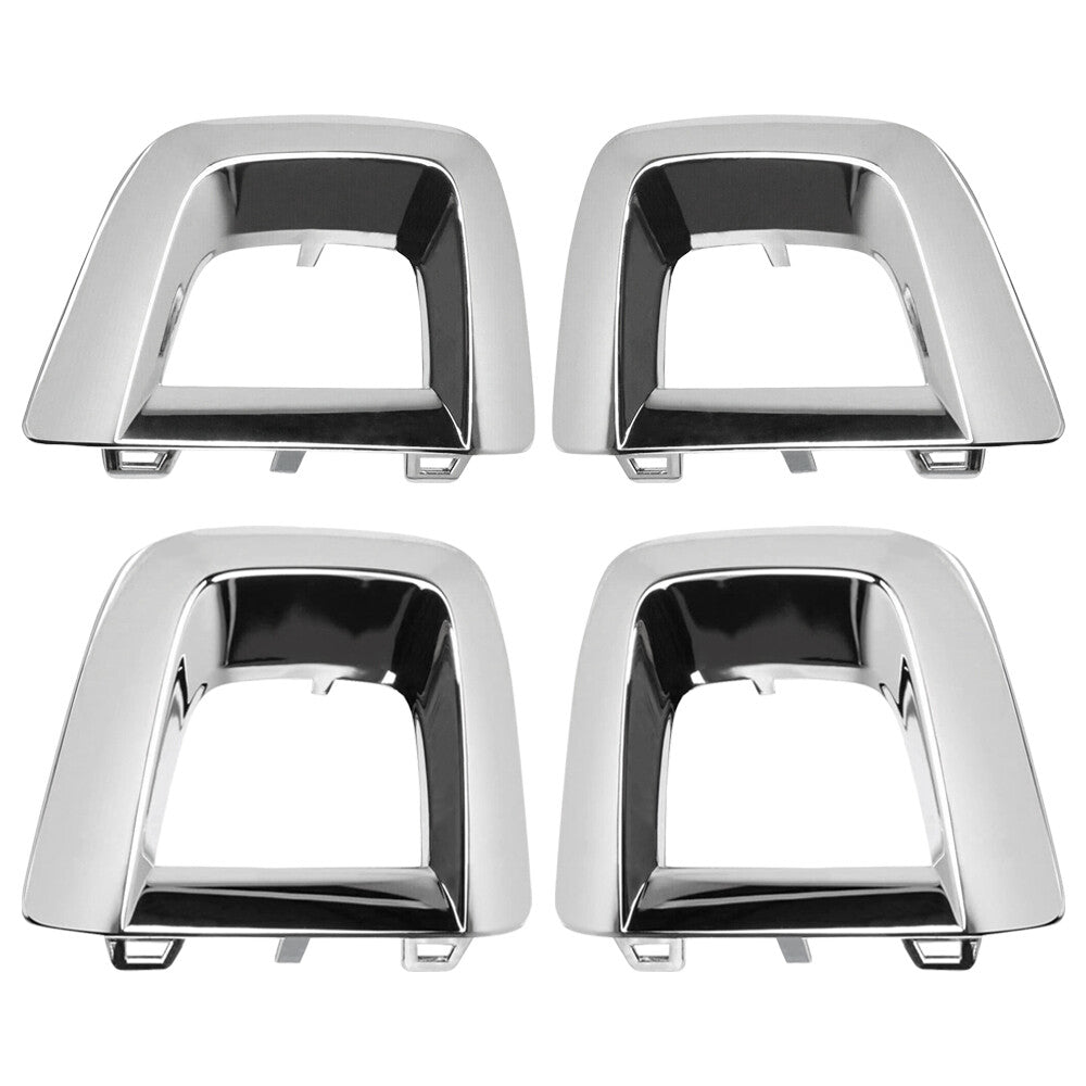 4X Inner Outer Bumper Cover Molding Trim Left+Right For GLC C253 X253 2016-2019 Q