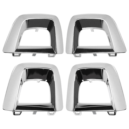 4X Inner Outer Bumper Cover Molding Trim Left+Right For GLC C253 X253 2016-2019 Q