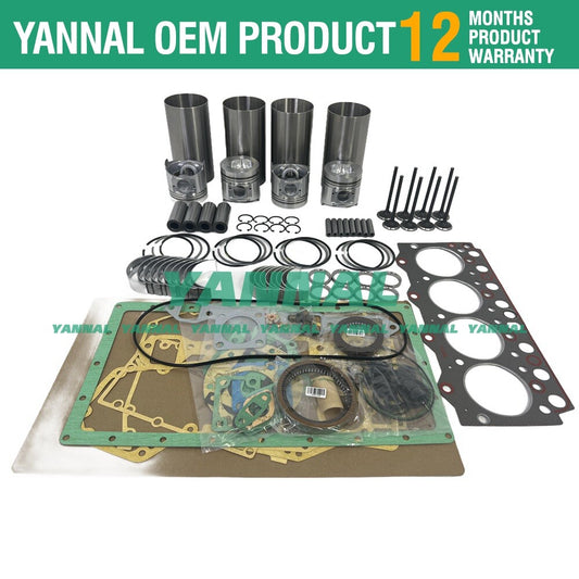 Guide to Piston Bearing Gasket Valve for B3.3 Engine Overhaul and Rebuild Kits -