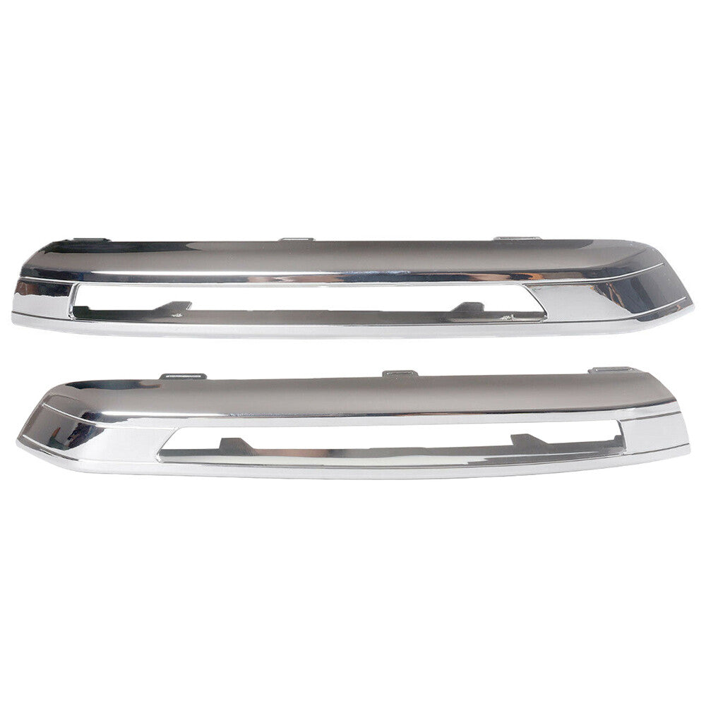 2x Front Left  Right Bumper Foglight Cover Chrome for Benz W164 GL-Class 10-12 Q