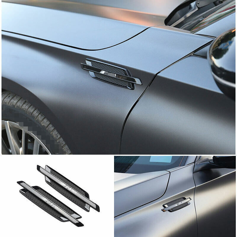 for Honda Accord 10th 2018-2022 2P Black Body Side Vent Fender Flank Cover Trim