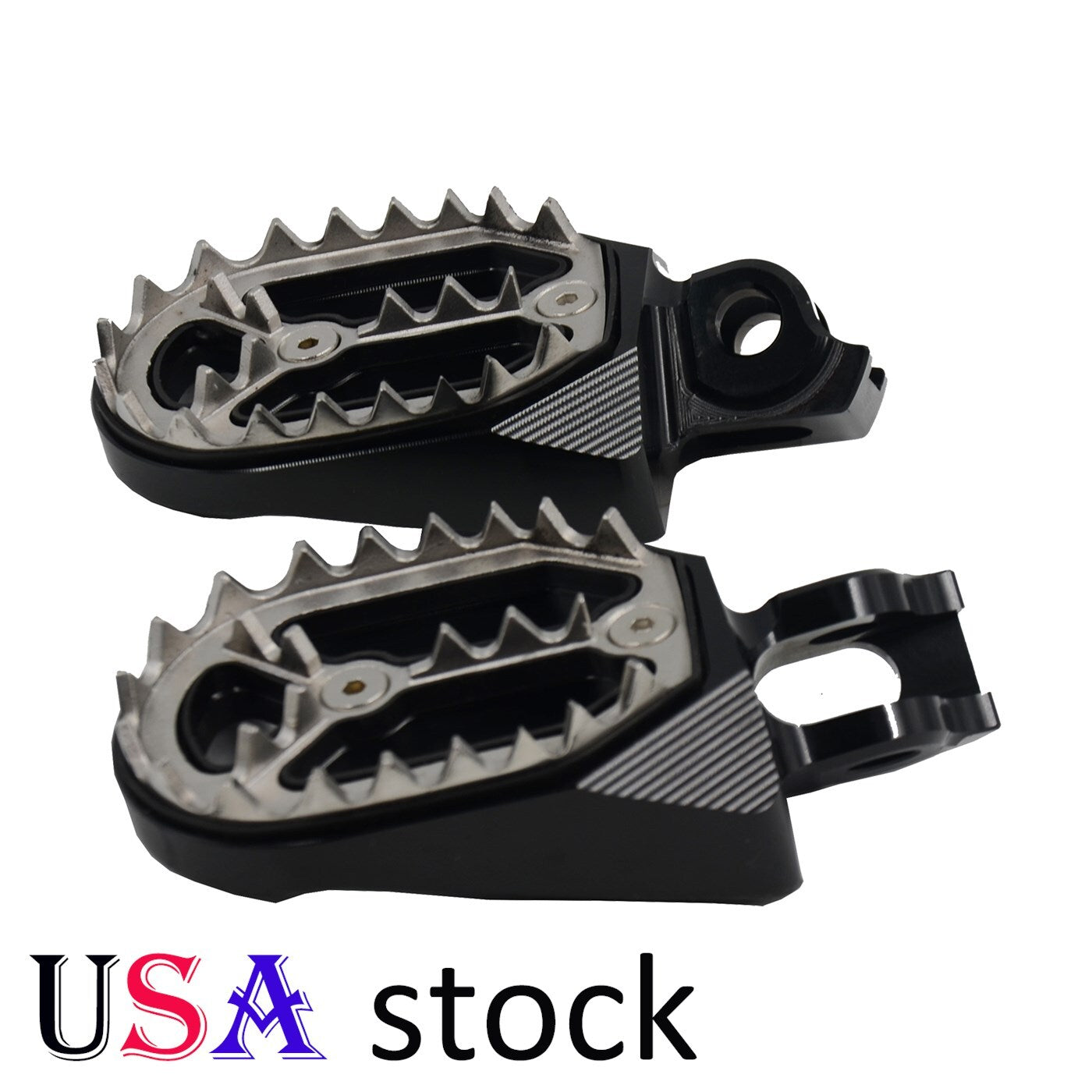 US Fat Foot Pegs Footrests peg for Suzuki RMZ 250/450 2010-2022 RMX450 Q