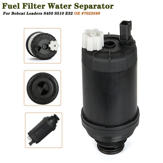 7023589 Fuel filter with water separator suitable for T590, T595, T650, T750, T870- v