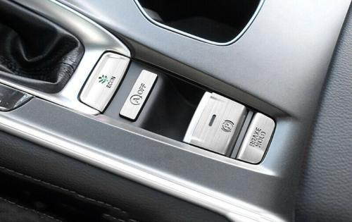 for Honda Accord 18-22 Silver Aluminum Central Control Gear Button Stickers 4pcs