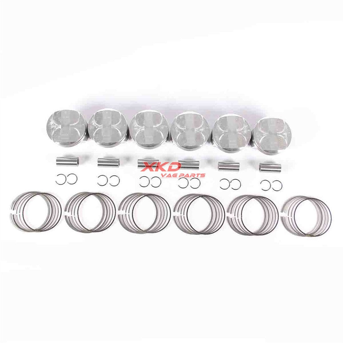 2.5L/3.0L Piston and Ring Kit for Mercedes-Benz C250 GLK300 M272 A2720304017