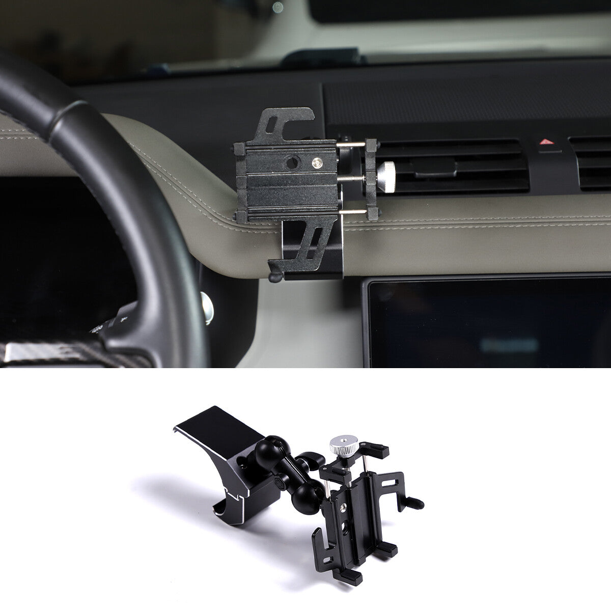 ABS carbon fiber center center air socket trim frame for Subaru WRX 2021 - 2023- v