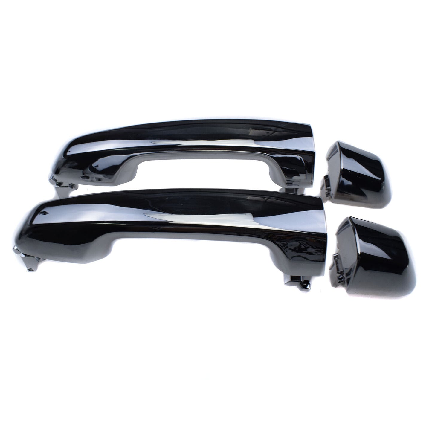 for Toyota 4Runner for Lexus GX460 Pair Chrome Exterior Door Handle Rear Left Right
