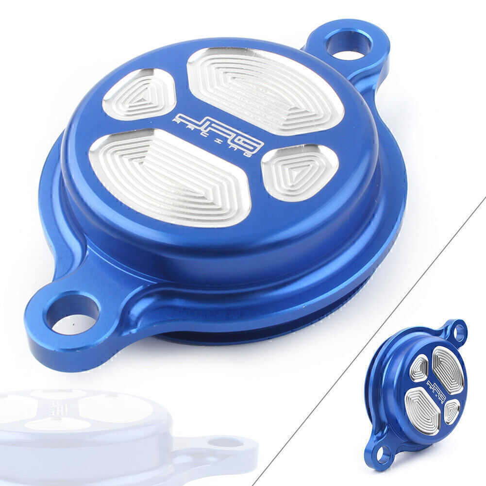 for Yamaha YZ250F YZ450F YZ250FX WR250F CNC Motorcycle Oil Filter Covers Caps Q