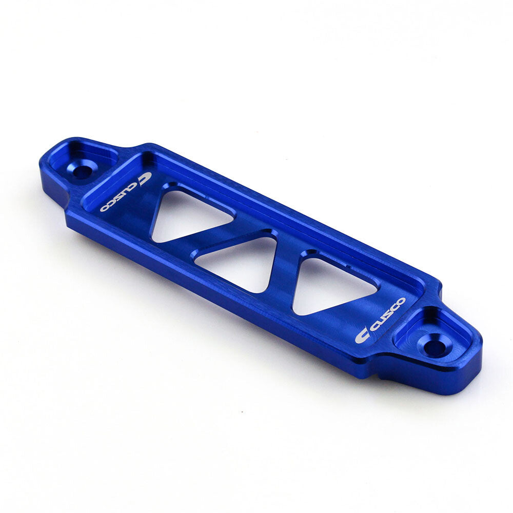 Battery Tie Down Bracket+Car Oil Filler Cap+Radiator Stay Bracket Blue Q