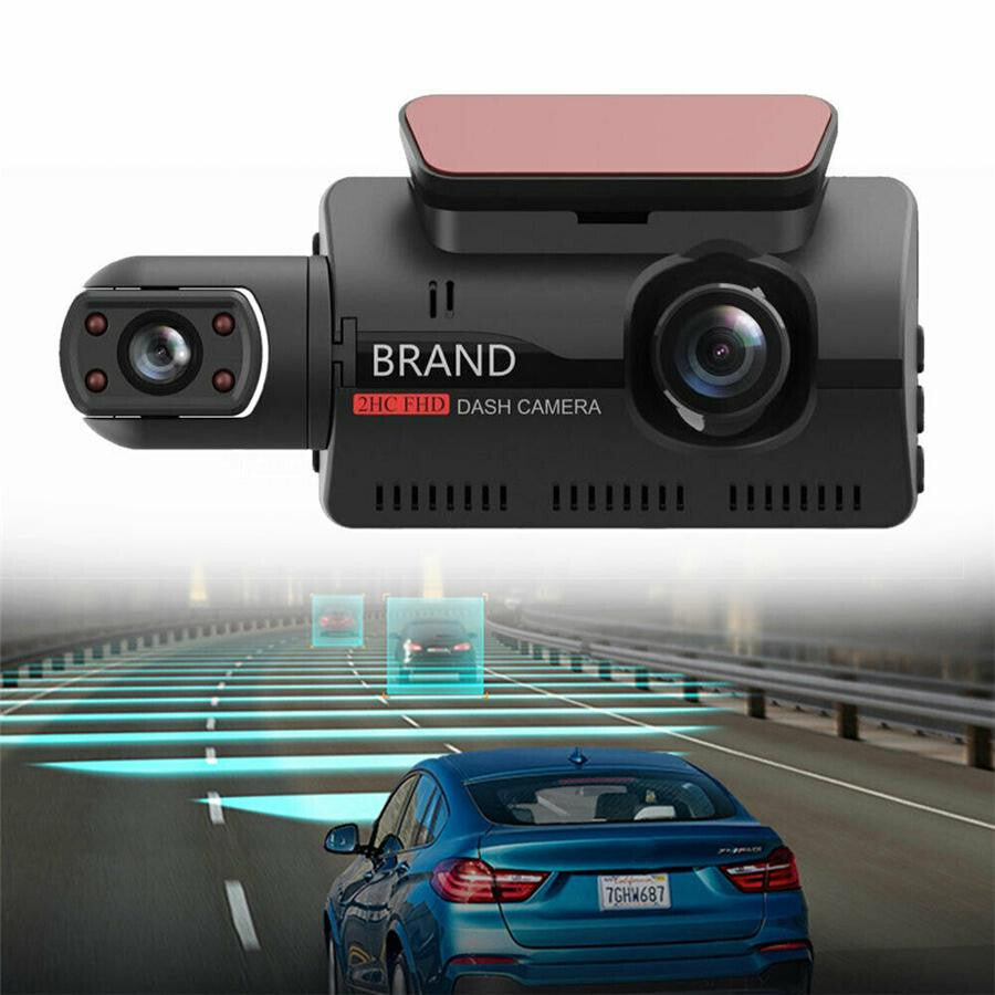 Car 1080P Camera DVR Cam Video Cyclic Recorder Dash Cam Dual Len Night Vision
