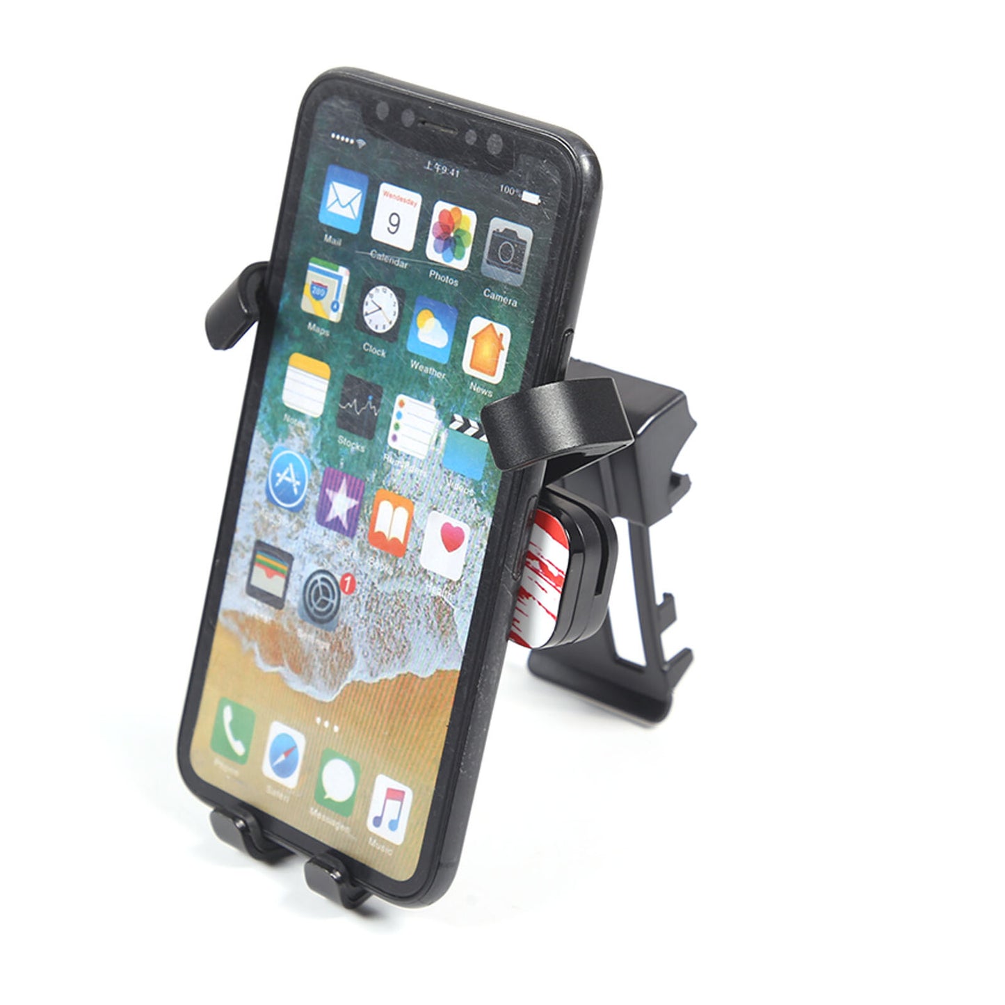 Gravity-loaded car mount vent bracket cradle suitable for Jaguar XEL XE F-PACE 2015-20 n