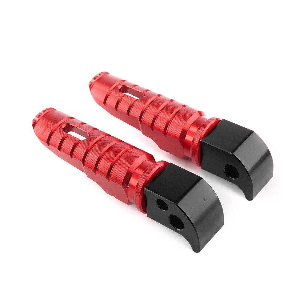 Rear Foot Pegs Rests Fit for Yamaha MT-09 MT-07 MT-03 FZ-07 FJ-09 FZ1 FZ6 R3 RED