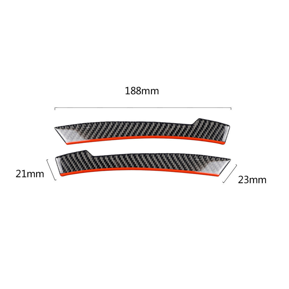 Carbon Fiber Interior Overhead Console Cover Trim for Hyundai Azera 2006-2011 v