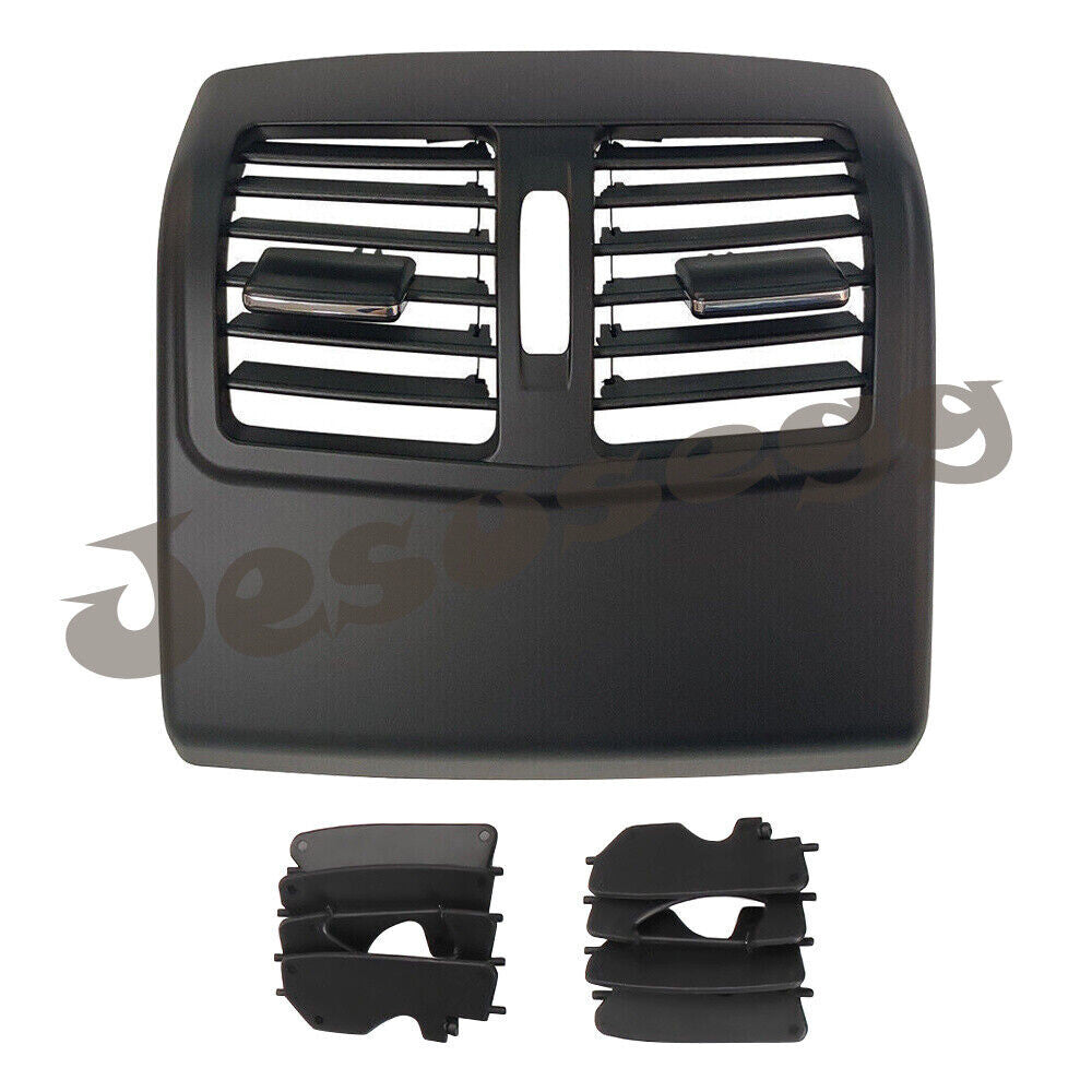 for Benz W212 Rear Black Center Console Air Outlet Vent Grille Grill Cover Q
