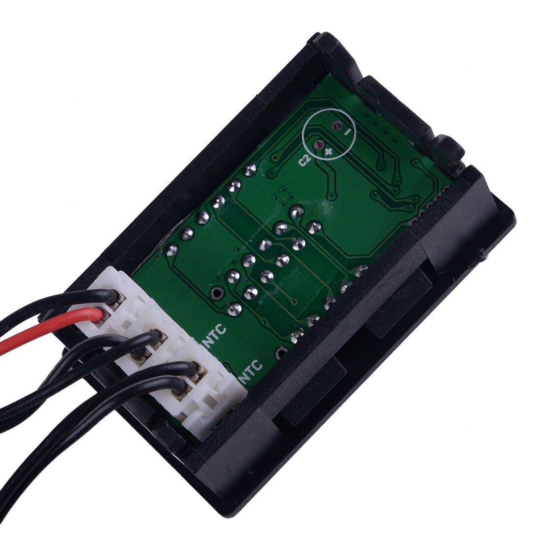 Universal Car LED Dual Digital Intercooler Supercharger Temperature Gauge Sensor v