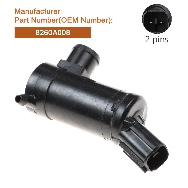 New Washer Pump Windscreen Washer Bottle Pump Fit for Mitsubishi L200 8260A008 Q