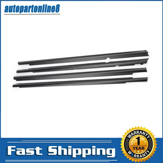 4x Outside Window Weatherstrip Seal Belt Molding for Mitsubishi Lancer 5757A017