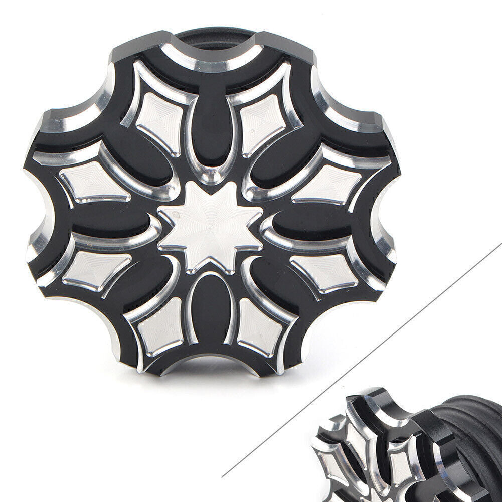 Fuel Gas Tank Cap Cover Fit for Harley Sportster Touring Softail Dyna 92-17
