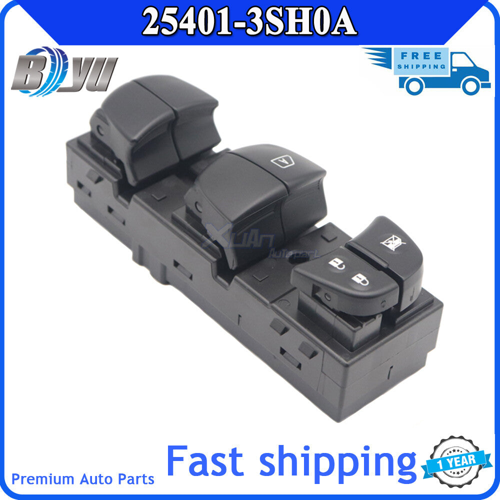 Brand new power window switch 25401-3SH0A for Sentra Leaf JUKE Rogue 2016-18 v