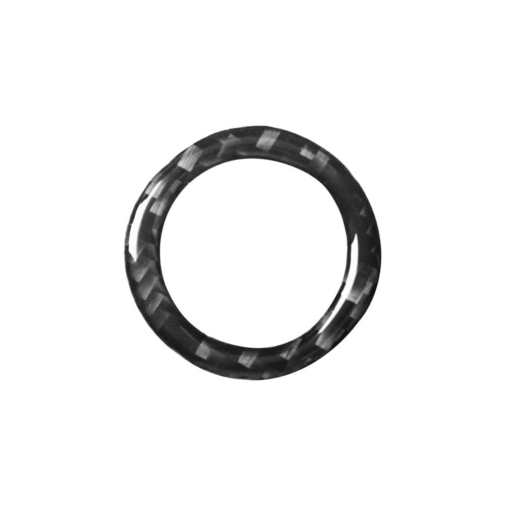 Carbon Fiber Start Button Cover Trim for Land Rover Discovery Sport 2015-2019