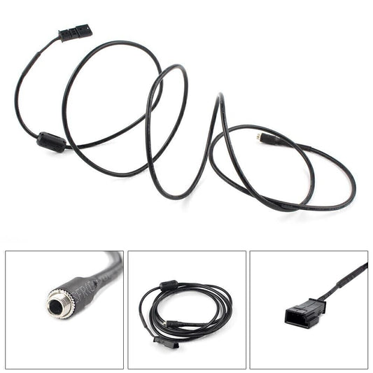 AUX Auxiliary Input Kit Adapter Kabel f¨¹r for BMW E46 E53 E39 iPhone MP3 1PC