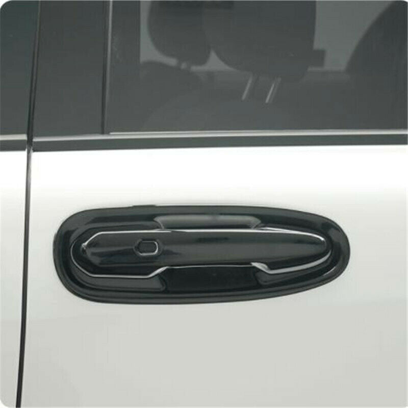 Glossy Black Exterior Door Handle Molding Cover Trim for Toyota for Sienna 2021-2023