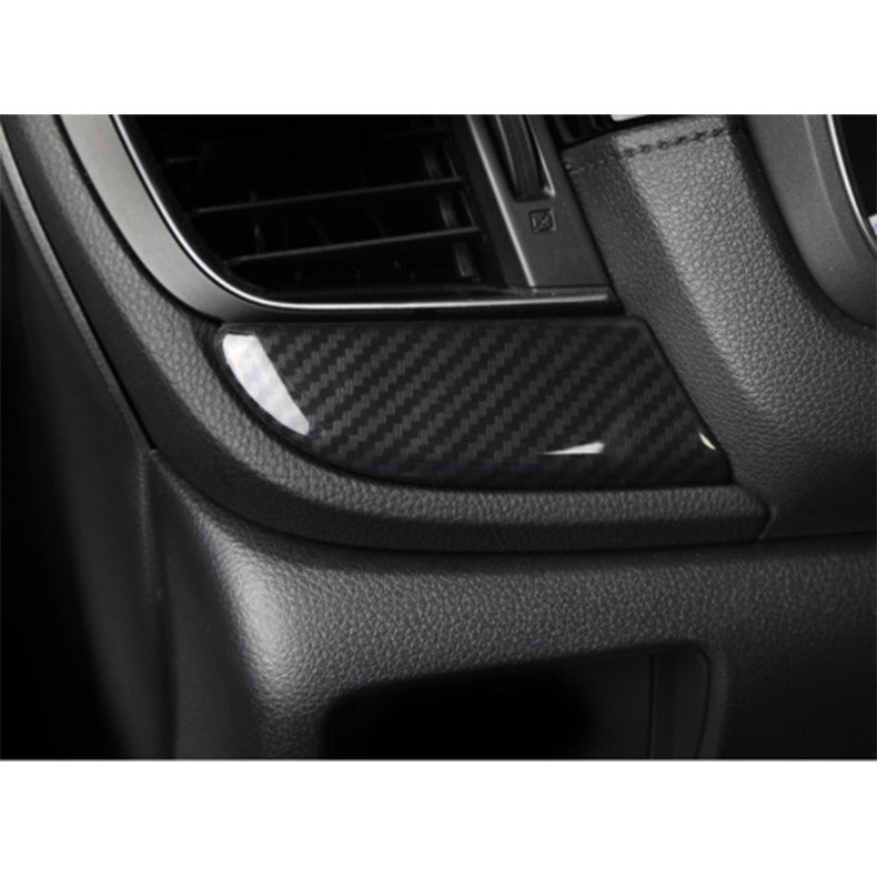 for Honda CR-V 2017-2022 Carbon Fiber Console Center Dashboard Cover Trim Decor