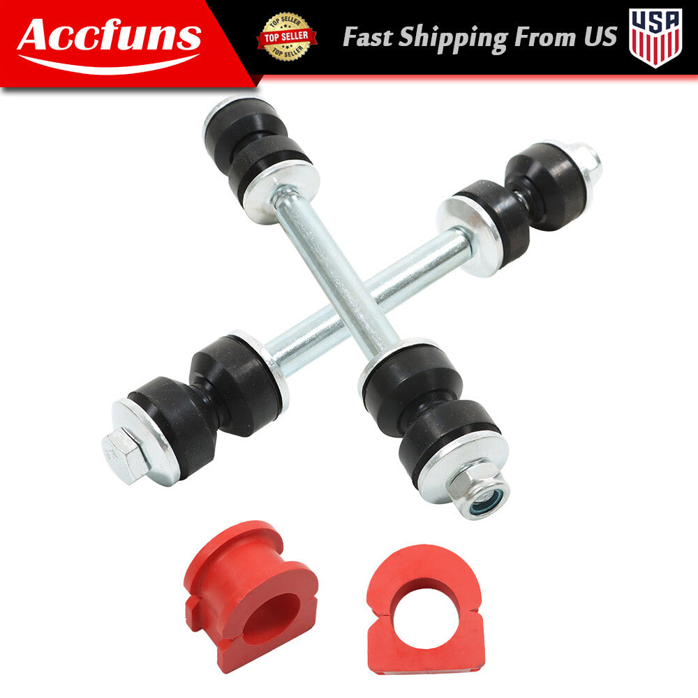 Front suspension stabilizer bar connection and bushing kit for GMC for Escalade - n