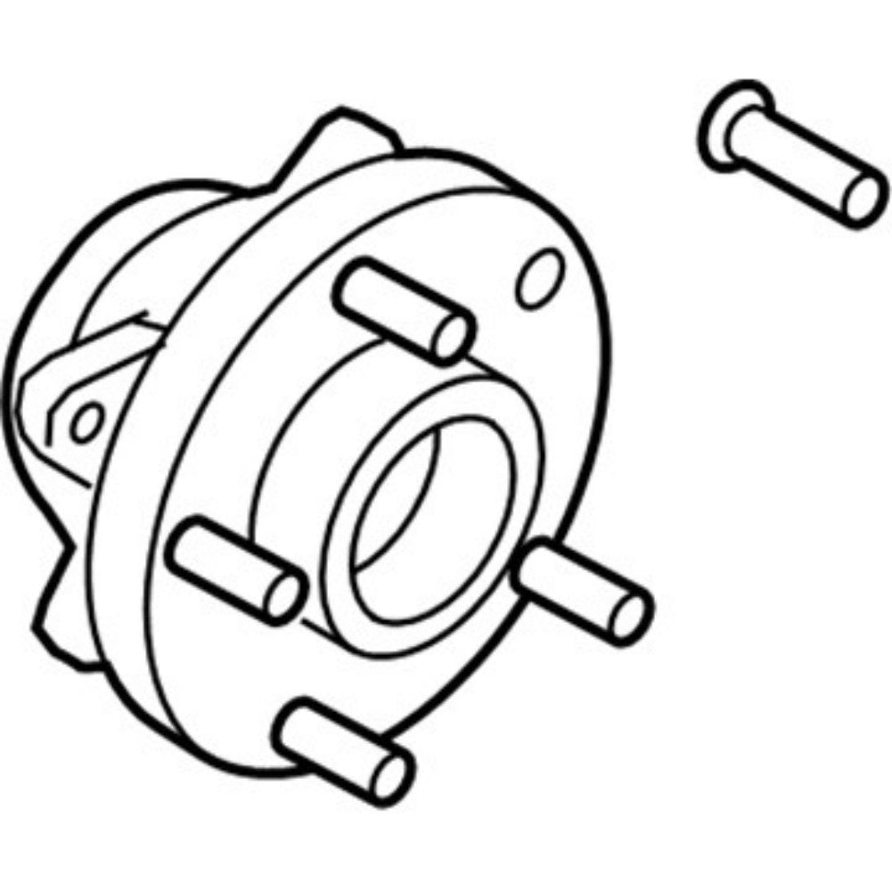 Front Wheel Hub Bearings for Lincoln MKZ 2017-2020 Q