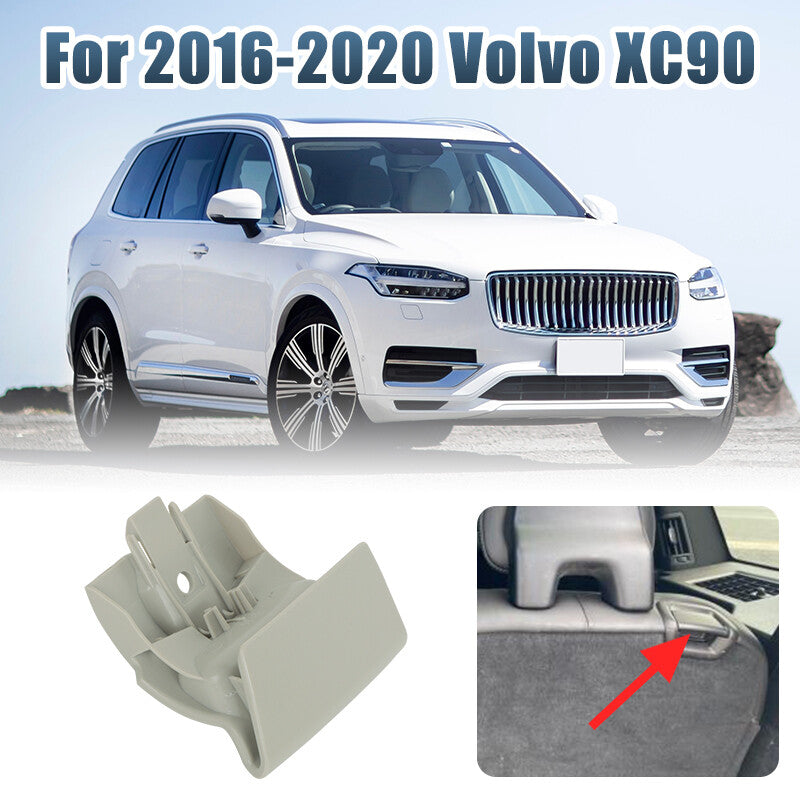 1x Gray Rear for Seat Release Recline Switch Handle Lever Fit for Volvo XC90 2016-2023