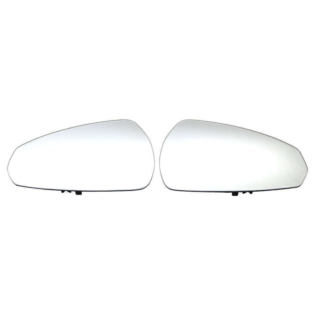 Pair Front Outside Mirror Glass for AUDI A3 2014-2020 2019 2018 2017 2016 2015 Q