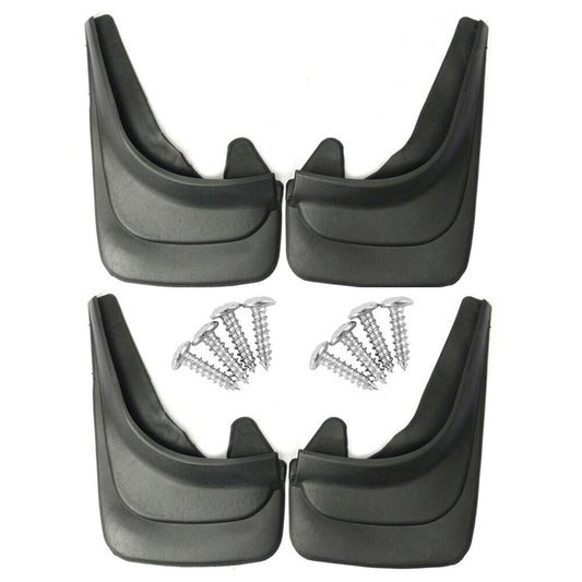 4pcs Deluxe Auto Car Body Protector Front & Rear Molded Splash Guards Mud Flaps. n