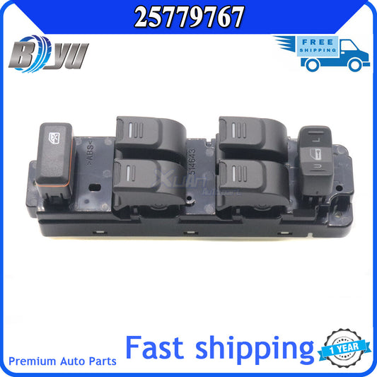 25779767 Brand New Driver's Side Power Window Switch for 2004-2012 for GMC for Canyon Colorado v