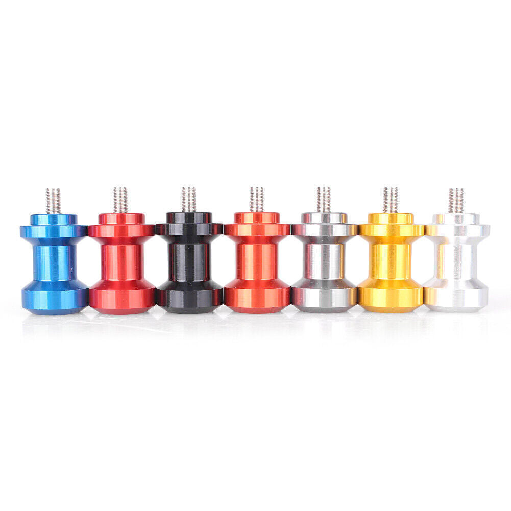 for Yamaha YZF R1 YZF R6 FZ1 FZ6 FZ8 6mm Motorcycle Swingarm Spools Sliders