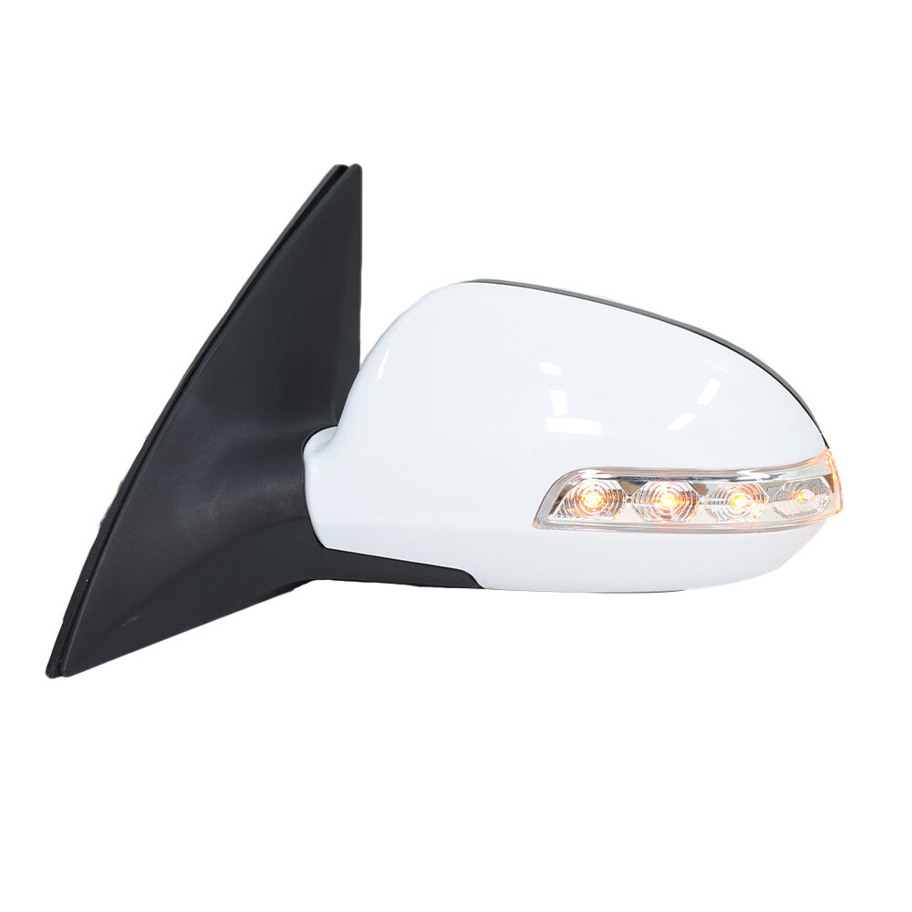 F¨¹r for Hyundai I30 FD 2007-2012 Spiegelglas Au?enspiegel Mit Heizung Links Wei?