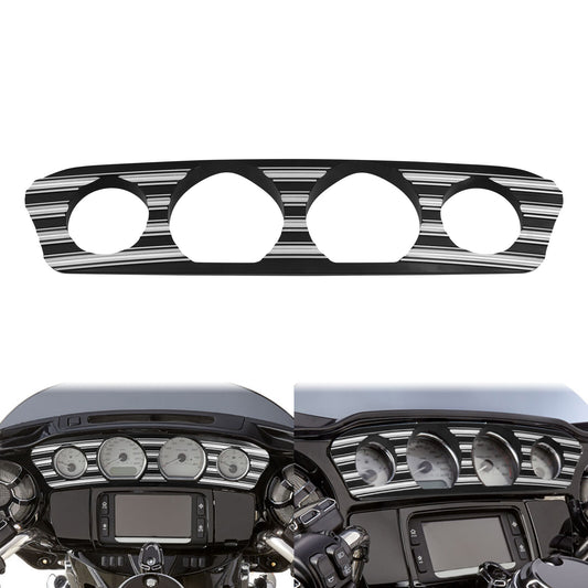 Between Strips Gauge Trim Cover for Harley Touring Electra Street Glide 14-2023
